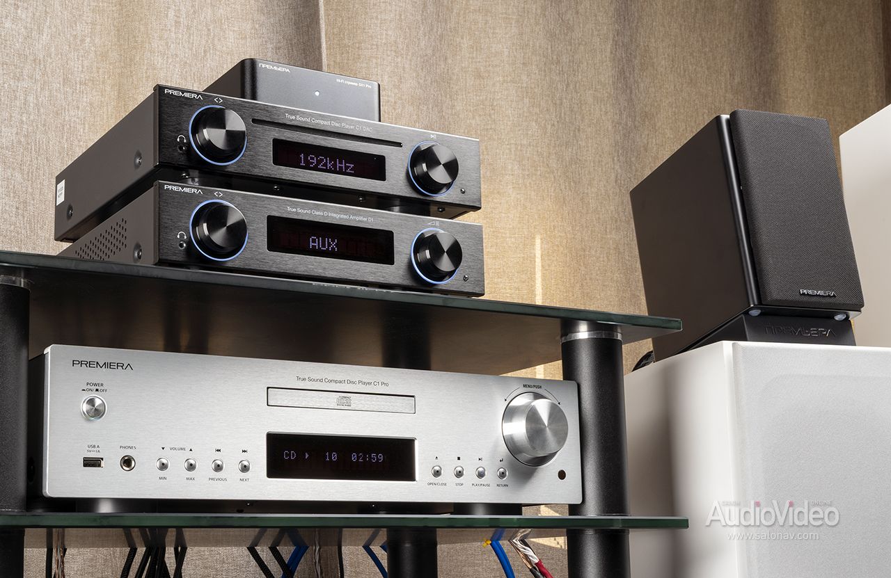 CD-проигрыватель PREMIERA C1 DAC. Обзор с тестированием от SALON AV